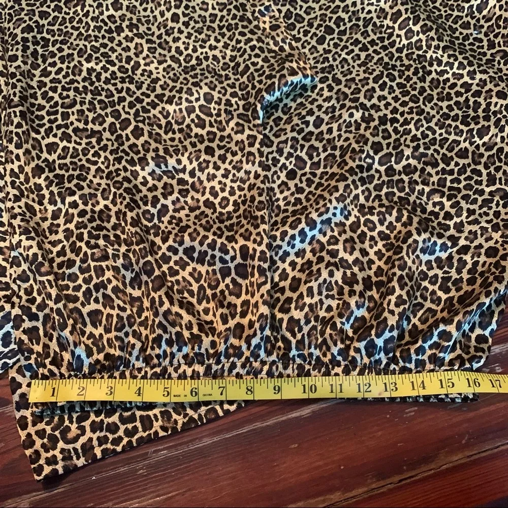 Victoria’s Secret Animal Print Silky Pajamas - Picture 9 of 11